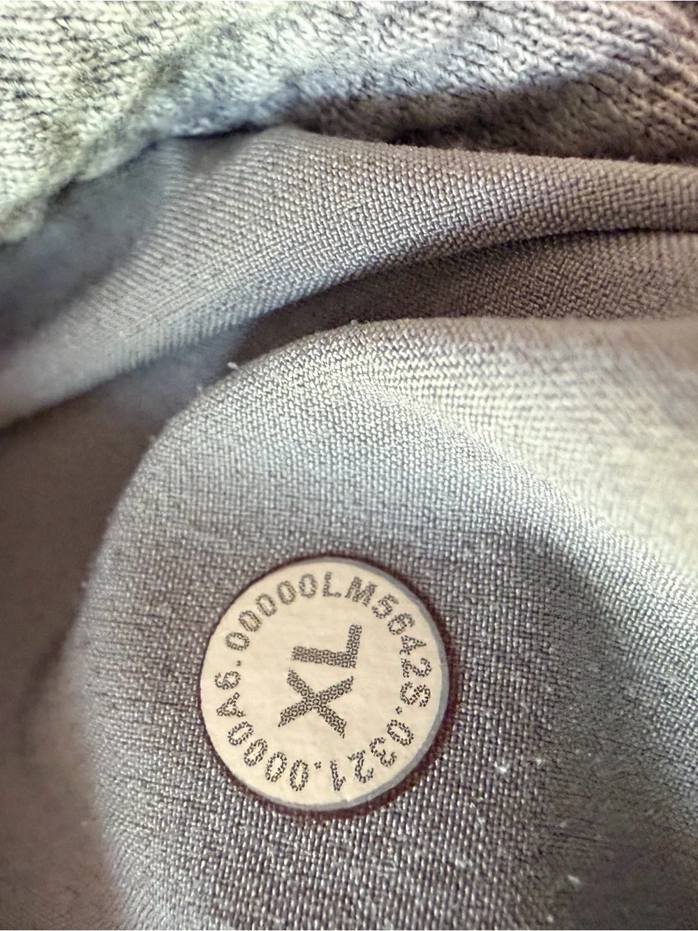 Lululemon At Ease Men's Gray Knit Jogger Pants  XL
